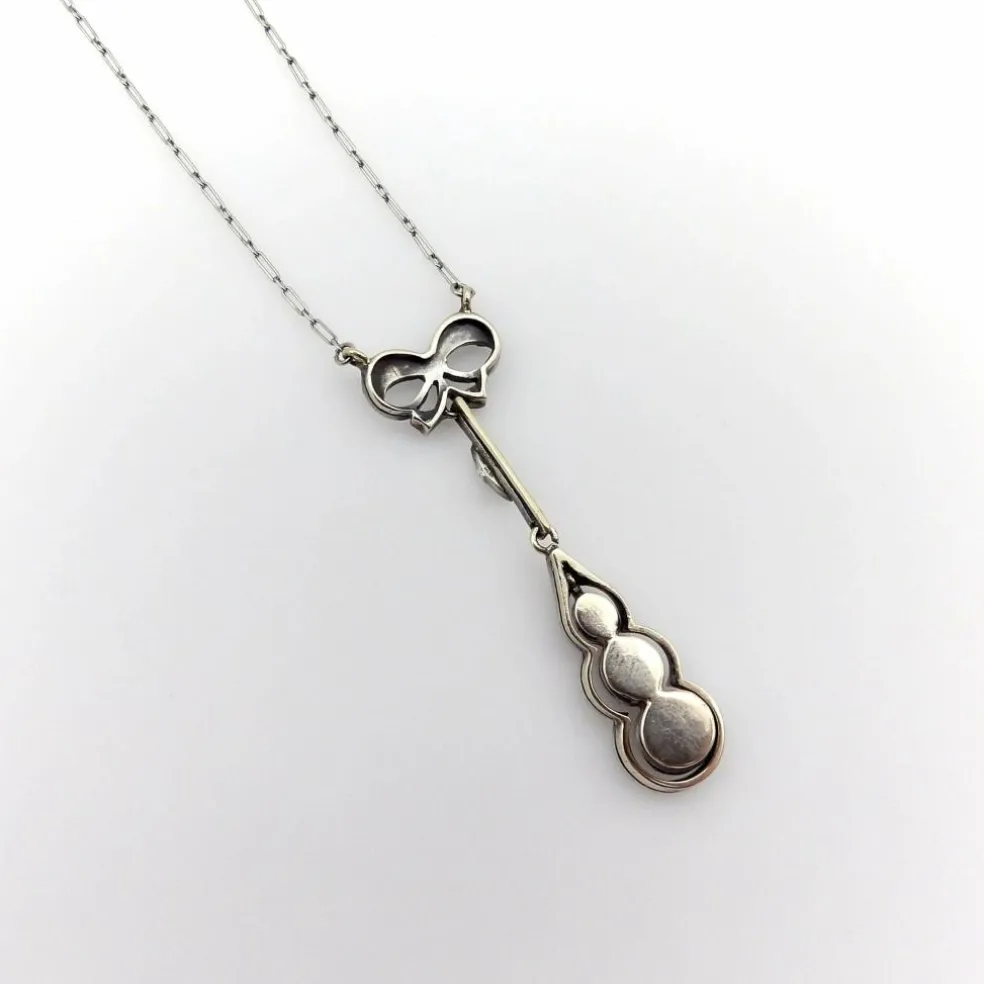 Collier goutte de diamant en or