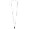 Collier Goutte de rubis