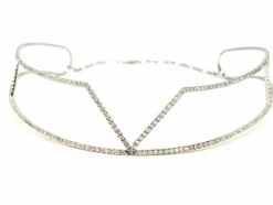 Collier Graphique Or blanc Diamant