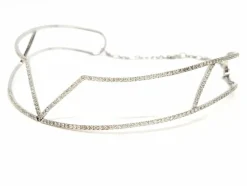 Collier Graphique Or blanc Diamant