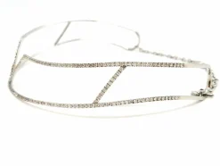 Collier Graphique Or blanc Diamant