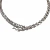Collier haut de gamme Marquise et Diamant Rond