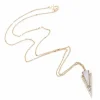 Collier LANZA en Or Rose, Diamants et Nacre