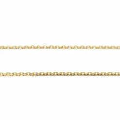 Collier lien diamants , or jaune