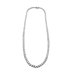 Collier Ligne Diamants - 9 cts.