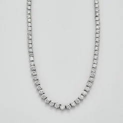 Collier Ligne Diamants - 9 cts.