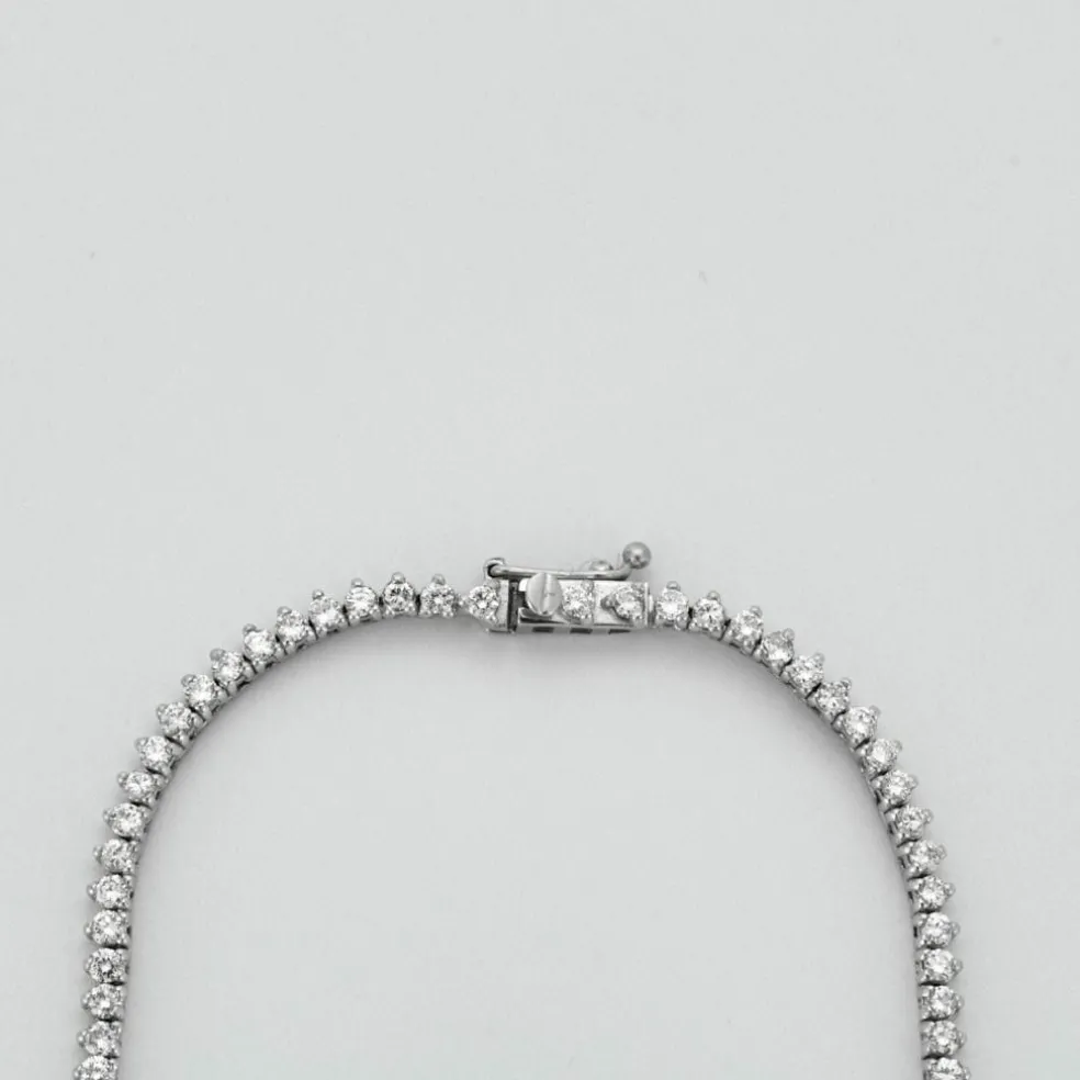 Collier Ligne Diamants - 9 cts.