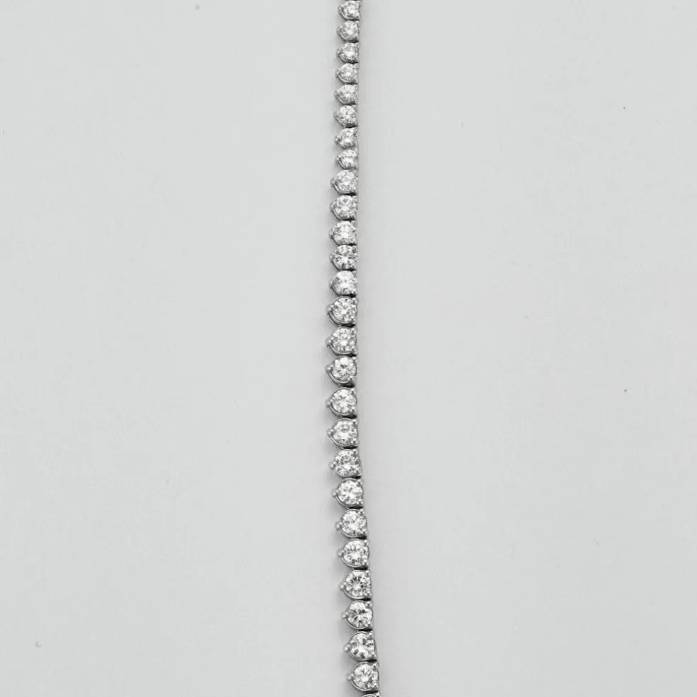 Collier Ligne Diamants - 9 cts.