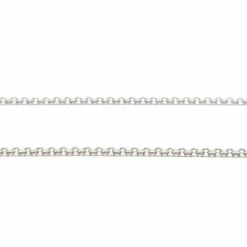 Collier ligne diamants or blanc