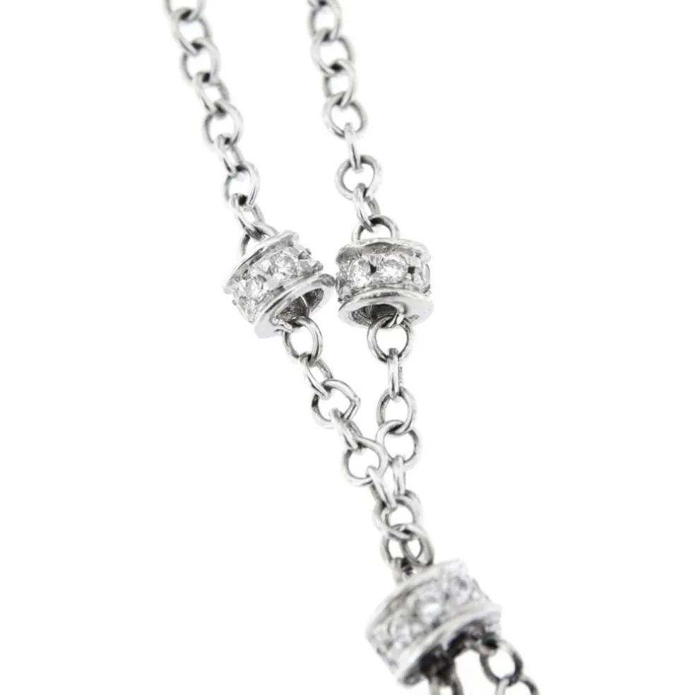 Collier lune et diamants