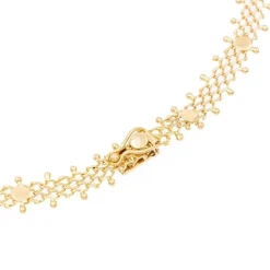 Collier Maille ajourée Or rose