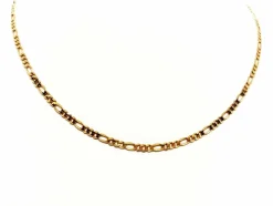 Collier Maille alternée Or jaune