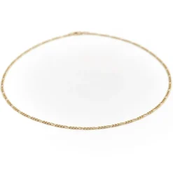Collier Maille alternée Or jaune