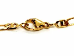 Collier Maille alternée Or jaune