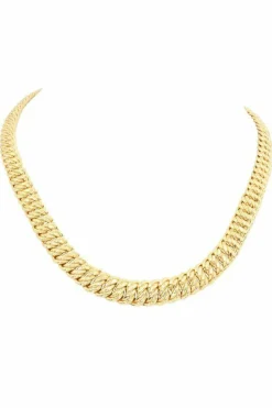 COLLIER MAILLE AMERICAINE EN CHUTE
