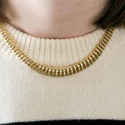 Collier maille americaine