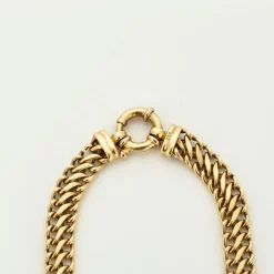 Collier Maille Américaine Plate