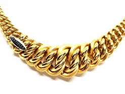 Collier Maille américaine Or jaune
