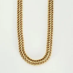 Collier Maille Américaine Plate