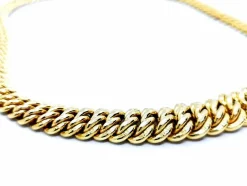 Collier Maille américaine Or jaune