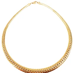 Collier Maille anglaise or jaune