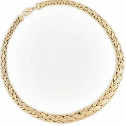 Collier maille anglaise Or jaune