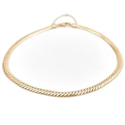 Collier Maille anglaise Or jaune