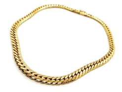 Collier Maille anglaise Or jaune