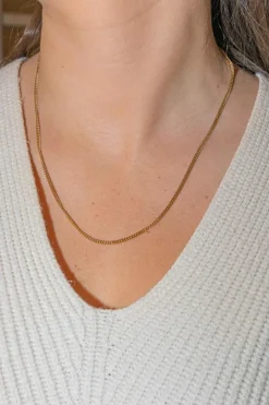 Collier Maille anglaise Or jaune