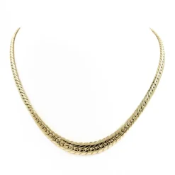 Collier maille anglaise Or jaune