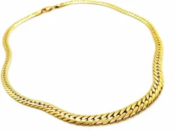 Collier Maille anglaise Or jaune