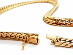 Collier Maille anglaise Or jaune
