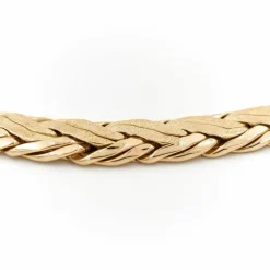 Collier maille anglaise Or jaune