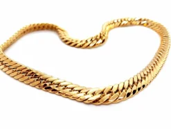 Collier Maille anglaise Or jaune