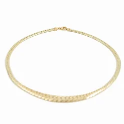 Collier maille anglaise Or jaune