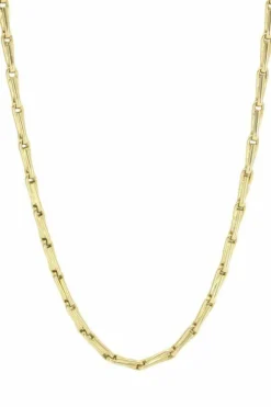 COLLIER MAILLE BATON FANTAISIE