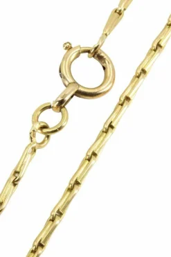 COLLIER MAILLE BATON FANTAISIE