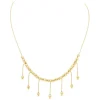 Collier Maille boule Or jaune