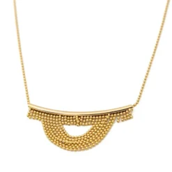 Collier Maille boule Or jaune