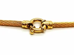 Collier Maille câble Or jaune