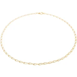 Collier maille cheval Or jaune