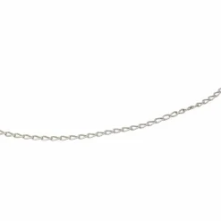 Collier Maille cheval Or blanc