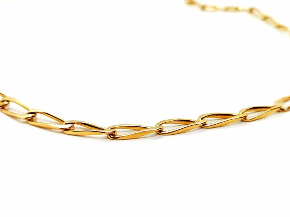 Collier Maille cheval Or jaune