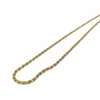 Collier Maille Corde Or jaune