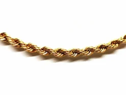 Collier Maille corde Or jaune