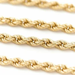 Collier Maille corde Or jaune