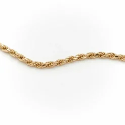 Collier Maille corde Or jaune
