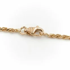 Collier Maille corde Or jaune