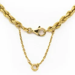 Collier Maille corde Or jaune