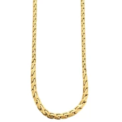 Collier maille en or jaune